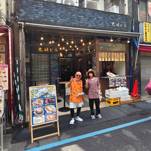 築地場外市場のカキ小屋築地食堂アクセス